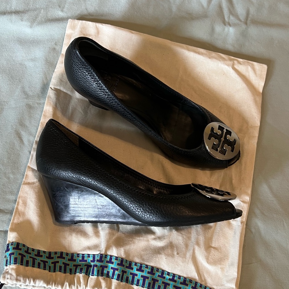 Tory Burch Wedge Heels Size 8